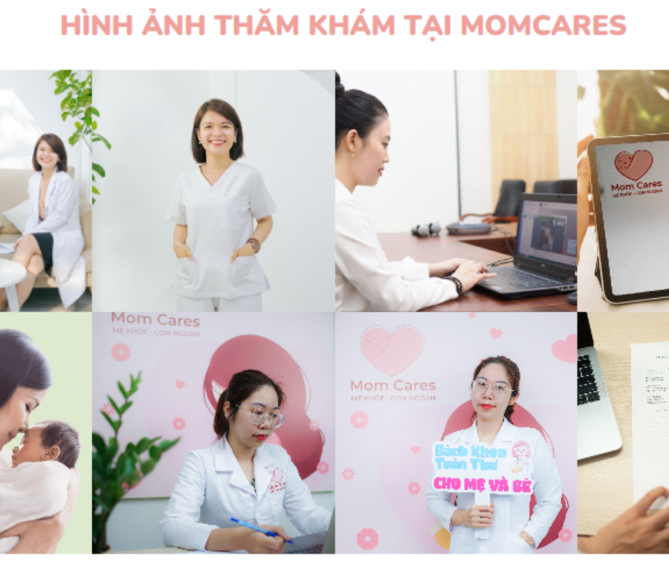 Hình ảnh thăm khám tại phòng dinh dưỡng Momcares