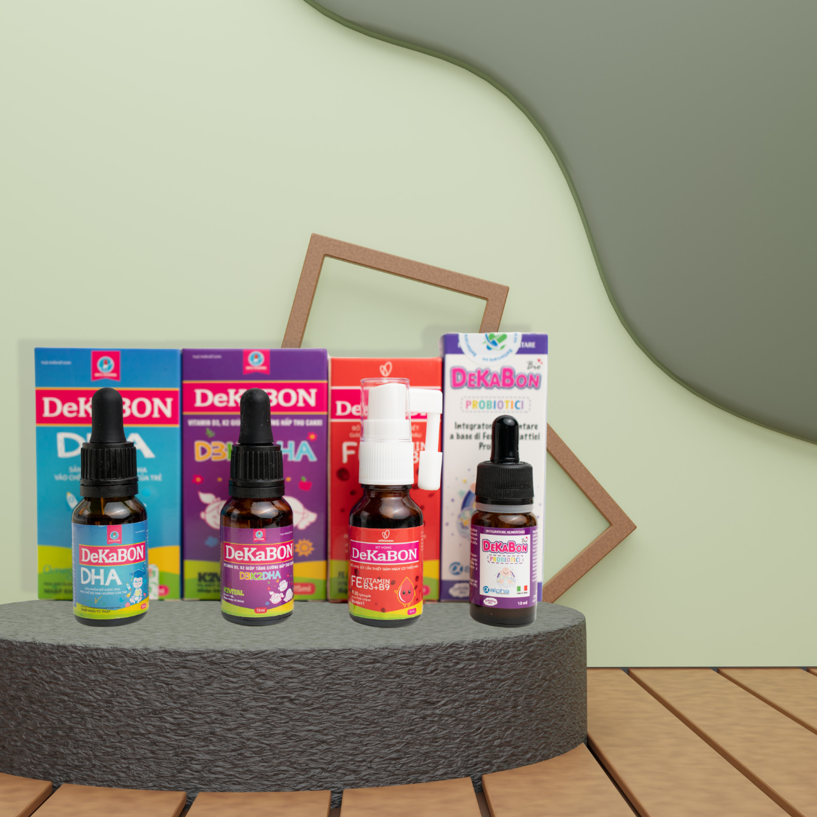 Bộ sản phẩm bổ sung Vitamin và khoáng chất của Dekabon