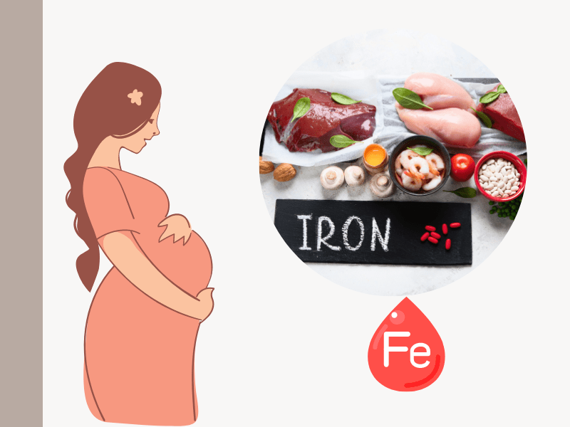 Sắt đặc biệt quan trọng với mẹ bầu
