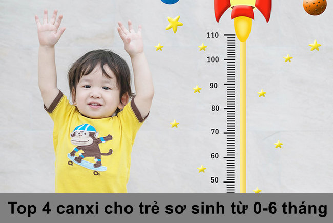 top 4 canxi cho tre so sinh