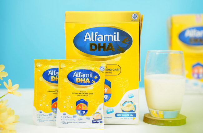 review sua non to yen alfamil dha co tot khong
